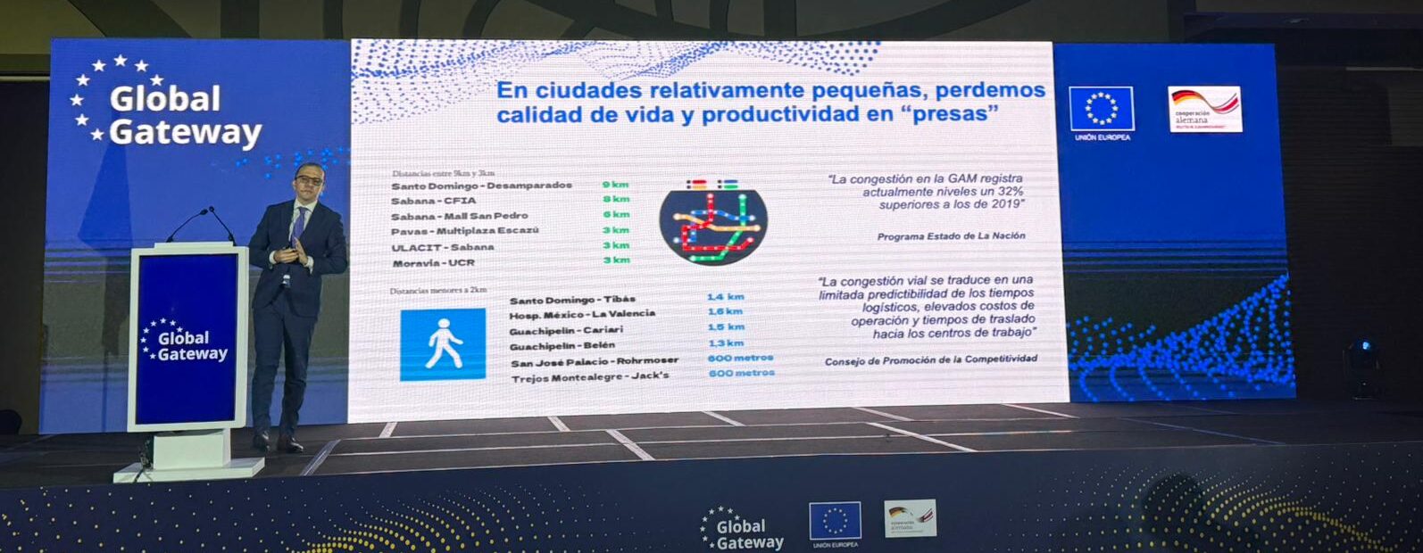 el problema de las presas y el trafico