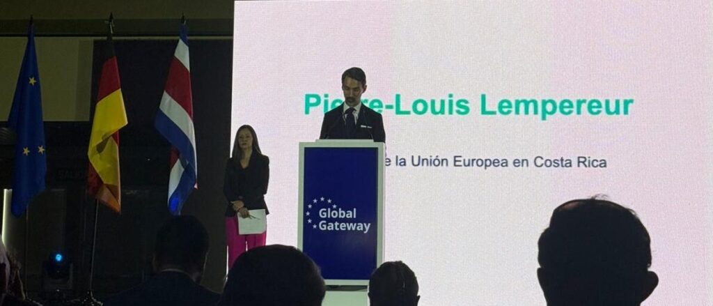 Autoridades inauguración Congreso Global Gateway Costa Rica Team Europe