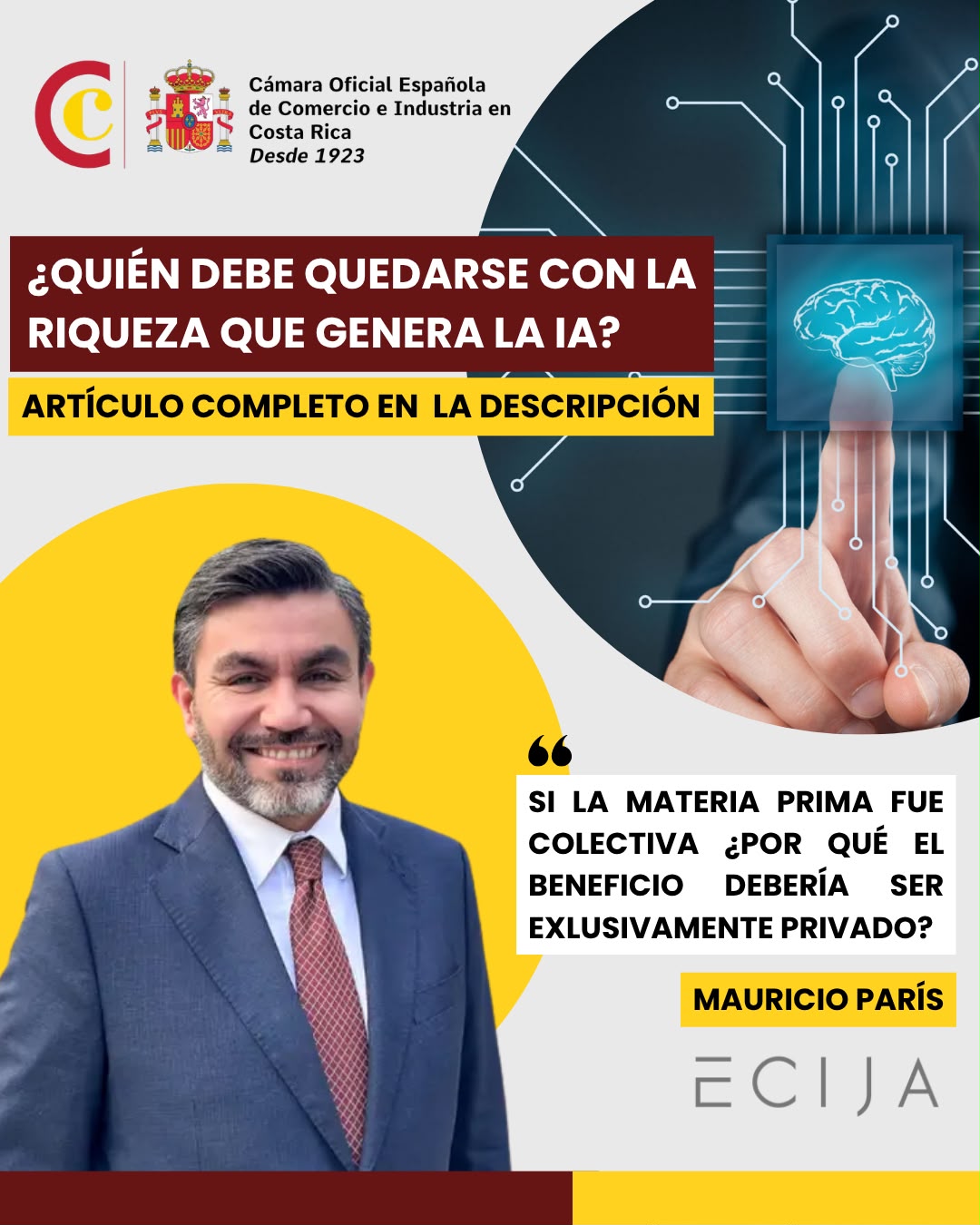 ¿Quién debe quedarse con la riqueza que genera la inteligencia artificial?